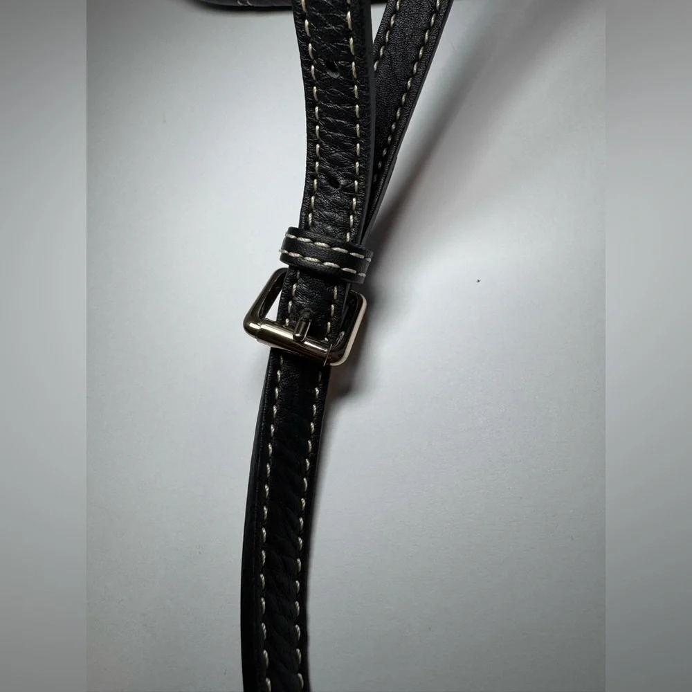 Dooney & Bourke small black pebbled leather hobo shoulder NWOT